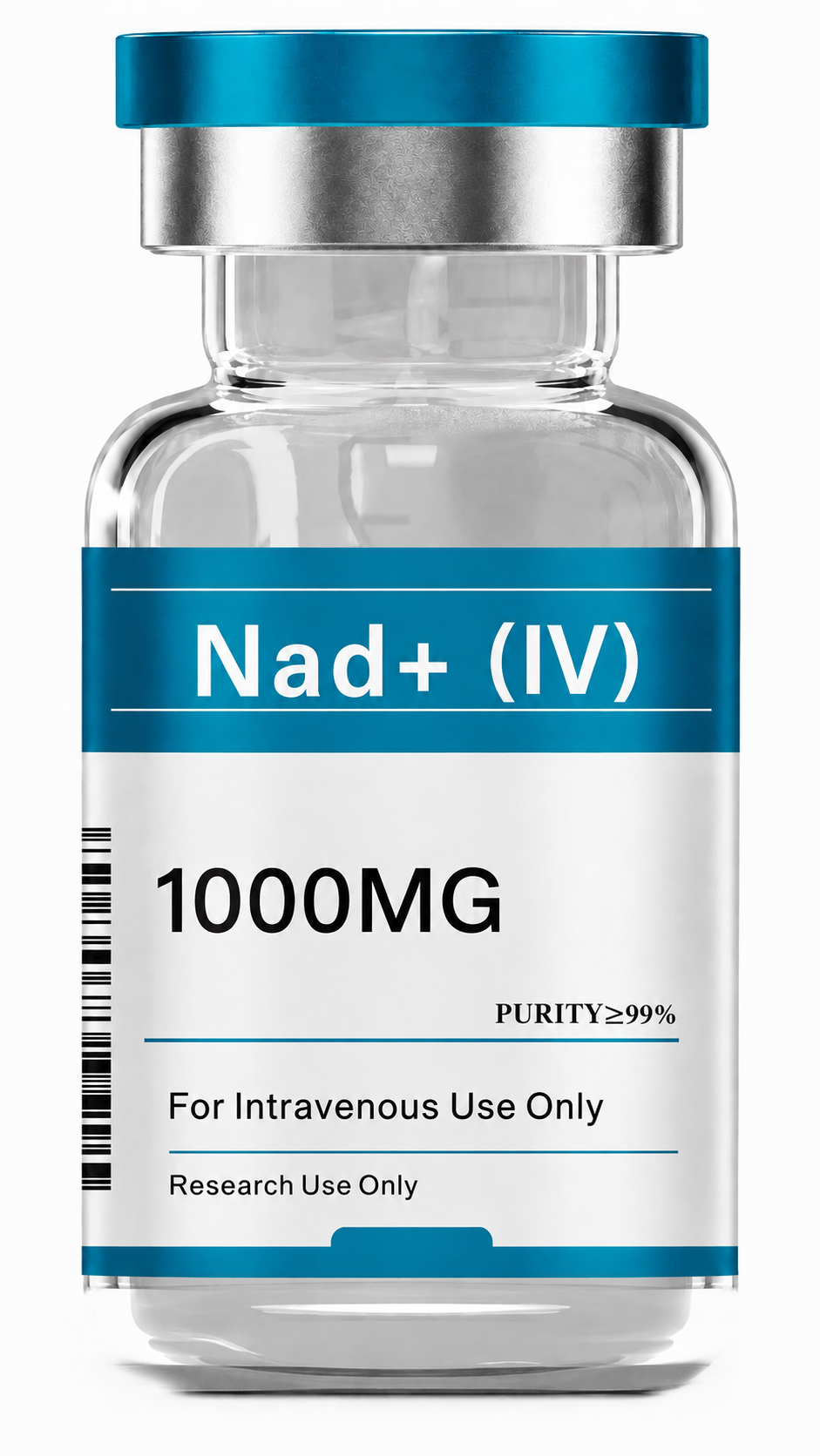 NAD+ IV lyophilized research vial